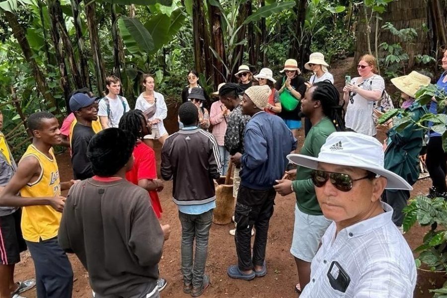 Materuni Waterfall and coffee tour group tour