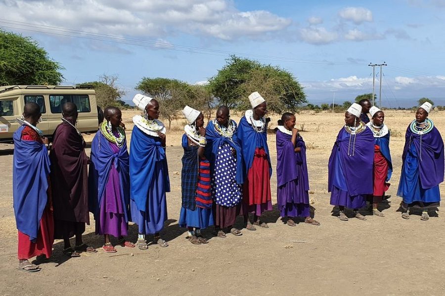 Maasai village visit, Materuni waterfalls & coffee experience